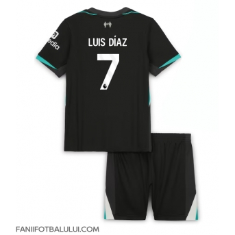 Liverpool Luis Diaz #7 Echipament de Fotbal Replică 2024-25 Copii Deplasare (+ Șorturi)